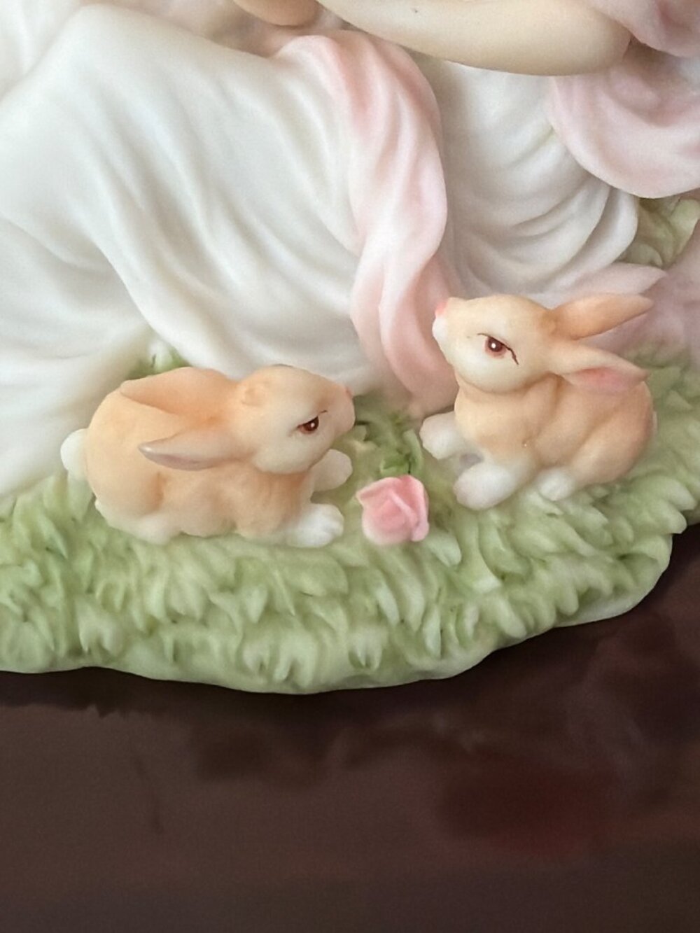 1999 Seraphim Classics "Eve" Tender Heart Rabbits Collectors Club Figurine w/Box - Picture 9 of 14